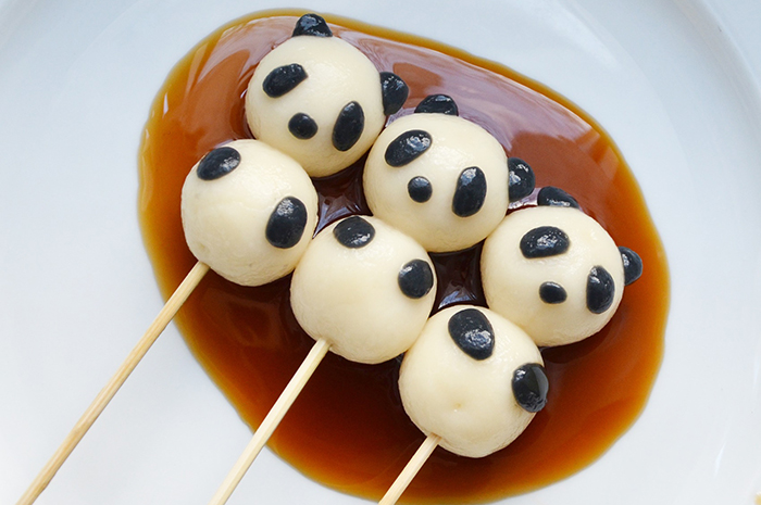 Panda dango cooking course